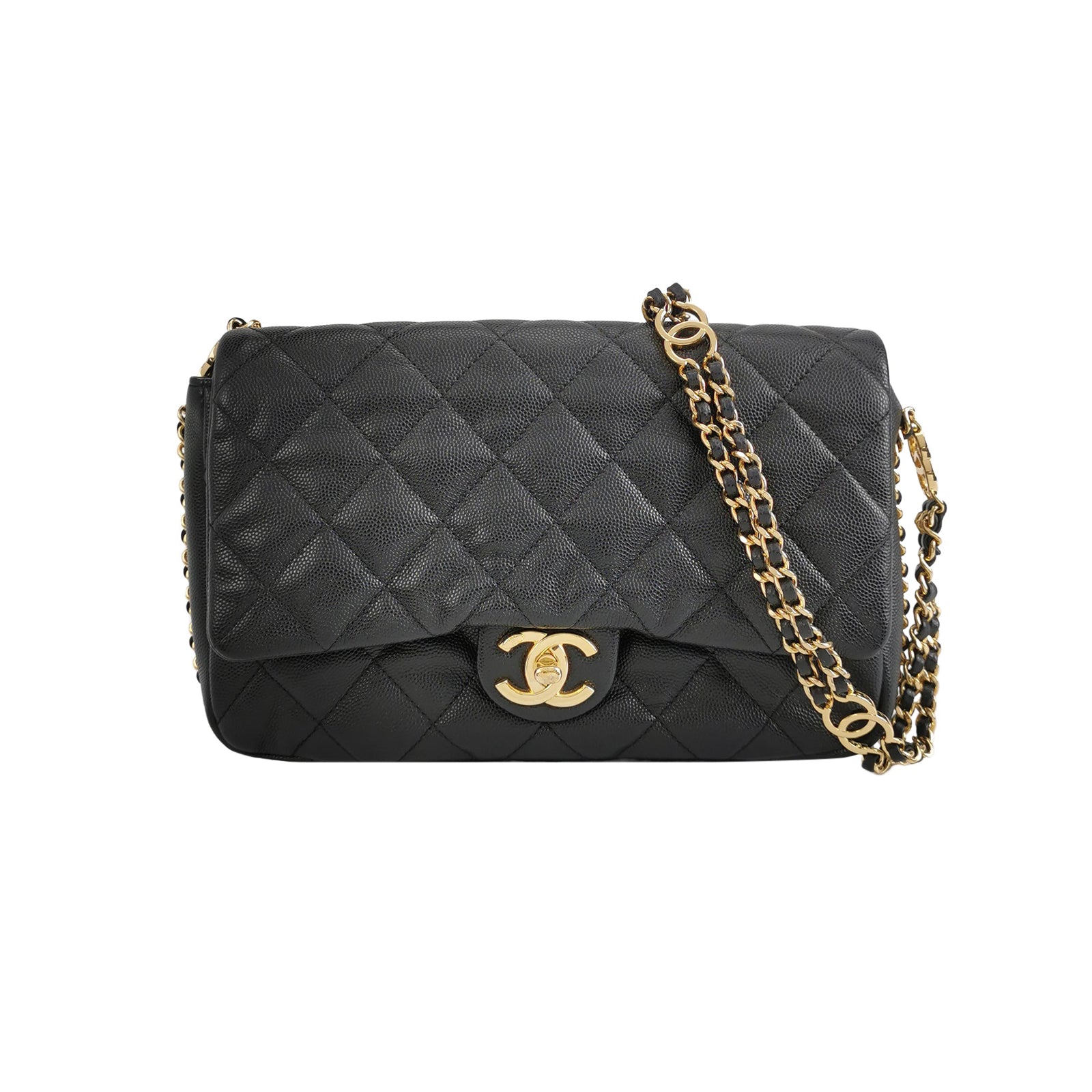Flap Bag quilted CC turn-lock